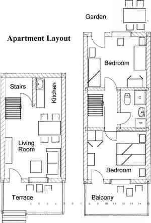 Holiday Home Apartment Tedo Клек Экстерьер фото